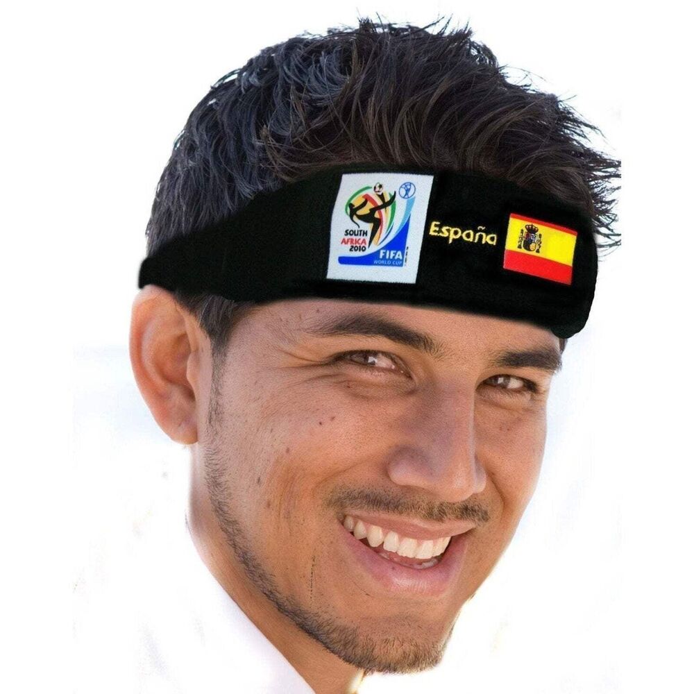 Spain World Cup Soccer Headband 50-Count Case Pack – Official FIFA Licensed Retr